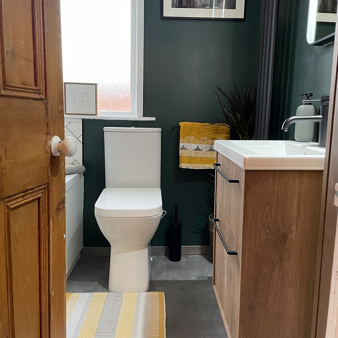 Gluten Free Fi - Bathroom Renovation Reveal