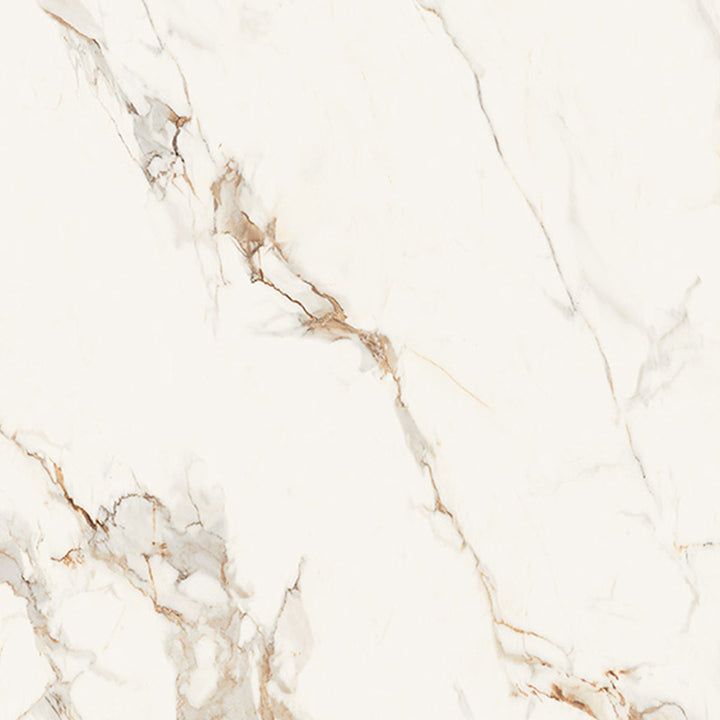 Aversa Staturio White Polished 60 x 120 Rectified Porcelain Tile - 1.44sqm perbox