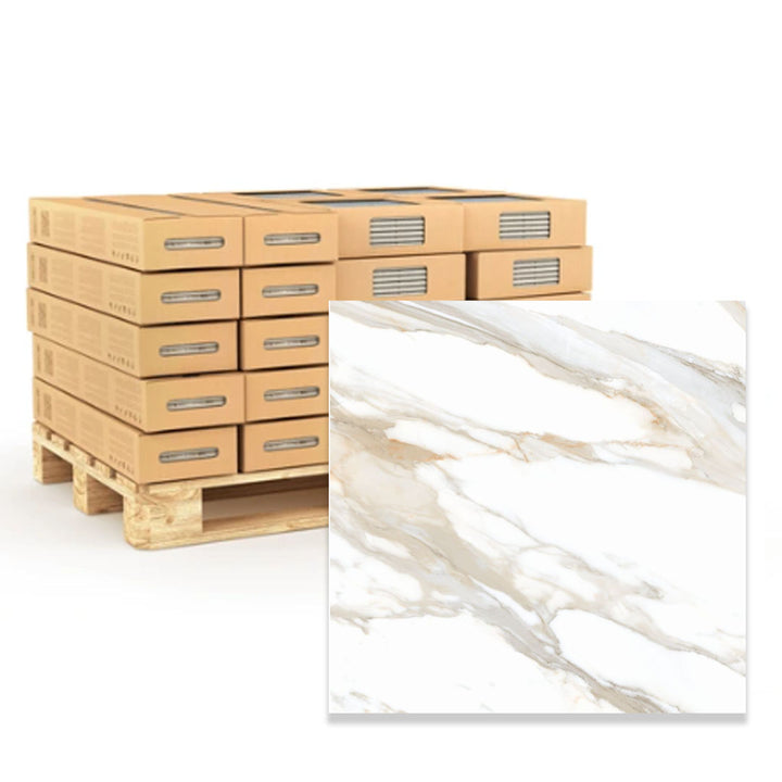 Greylac Gold Polished 60 x 60 Rectified Porcelain Tile  - 57.6sqm Pallet