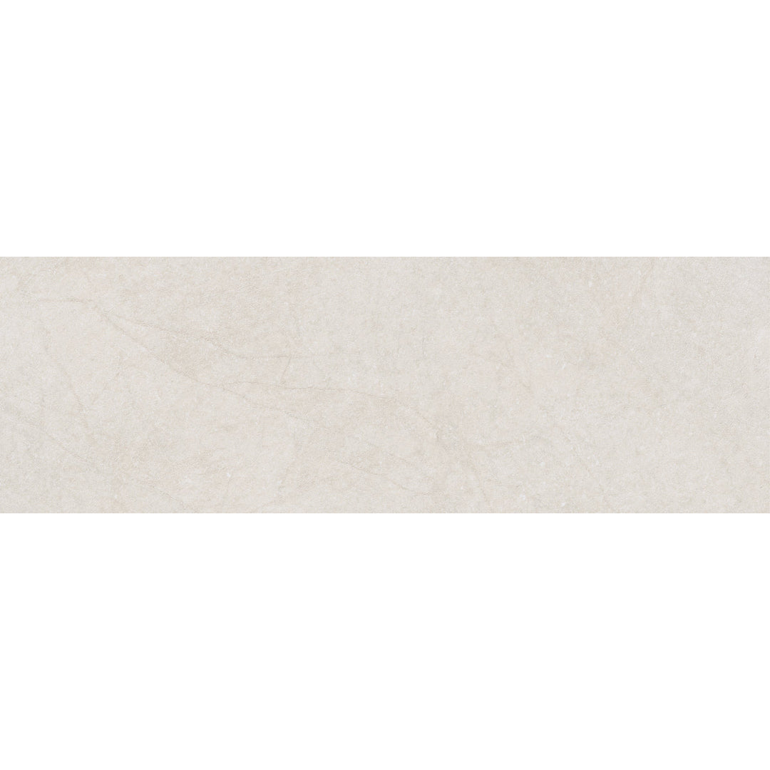 Alleghe Cream 30 x 90cm Matt Rectified White Body Wall Tile - 1.62 sqm perbox