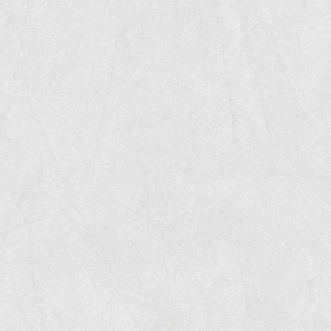 Alleghe White 60 x 60cm Matt Rectified Porcelain Tile - 1.44sqm perbox