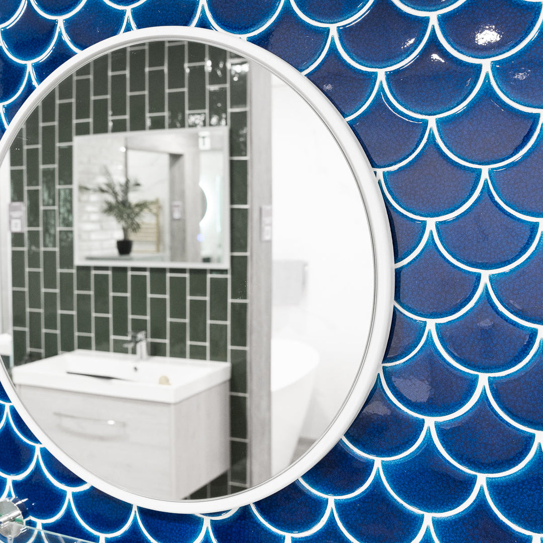 Atlantis Blue 30.2 x 29.4cm Mosaic Sheet