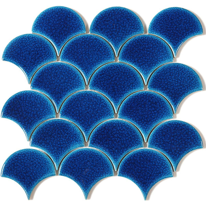 Atlantis Blue 30.2 x 29.4cm Mosaic Sheet