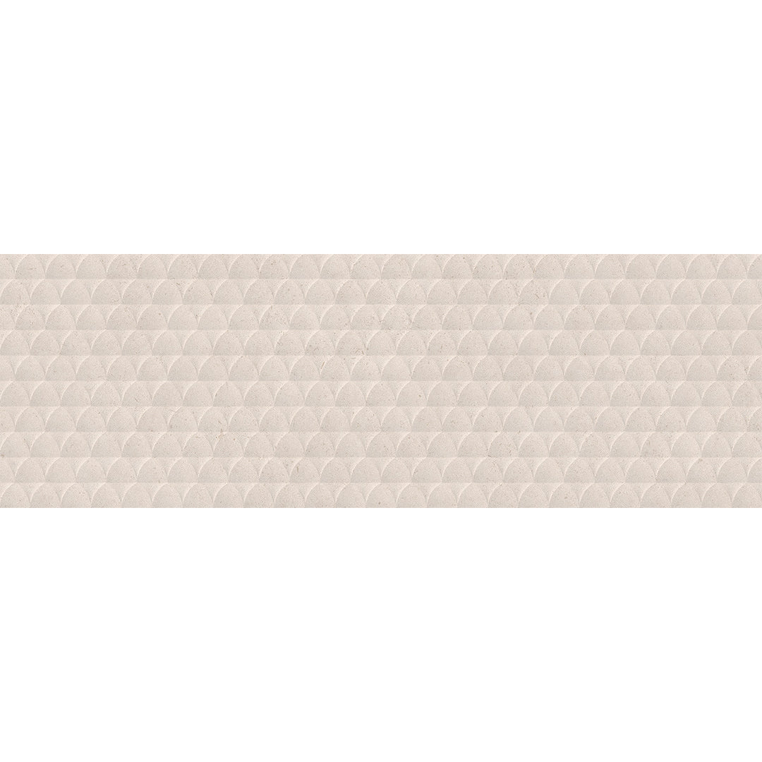 Caliza Natural 40 x 120cm Matt Rectified White Body Wall Tile - 2.4sqm perbox