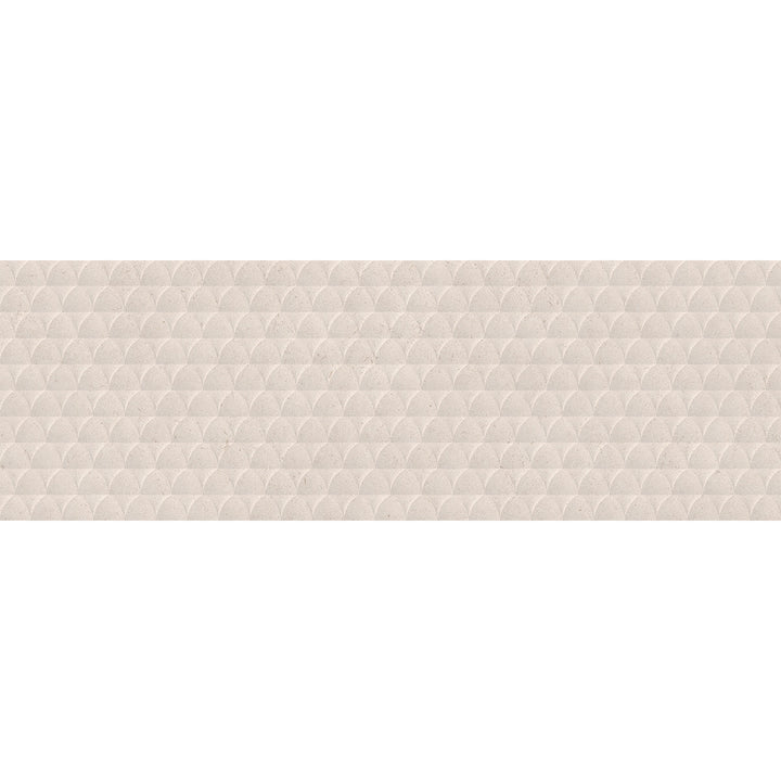 Caliza Natural 40 x 120cm Matt Rectified White Body Wall Tile - 2.4sqm perbox