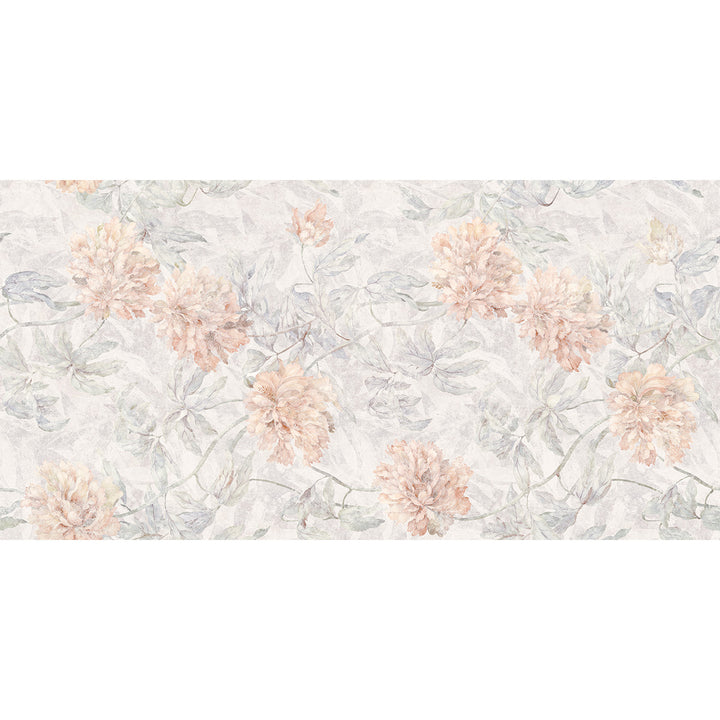 Eclat Mix Floral Decor 60 x 120cm Matt Rectified Porcelain Tile - 2.16sqm perbox