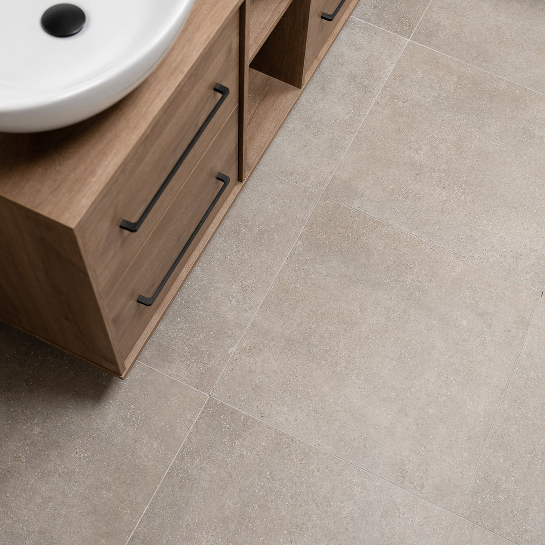 Asphalt Mud 60 x 60cm Rectified Tile - 1.08sqm perbox