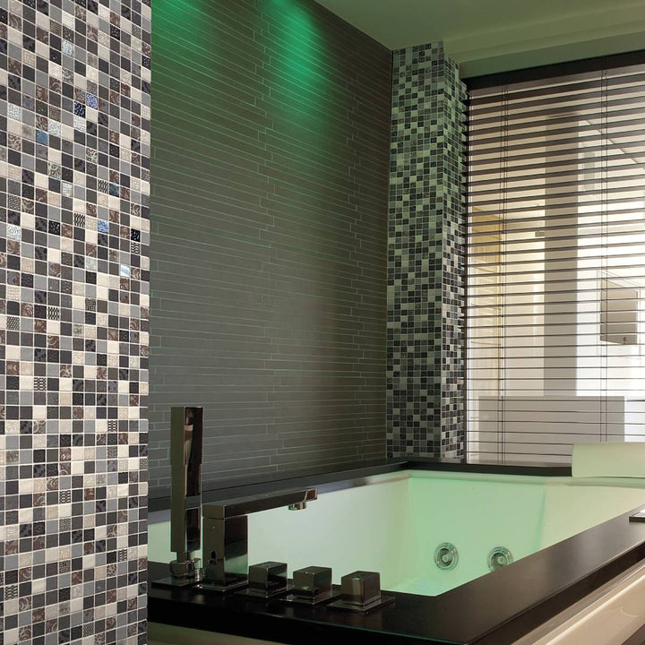 Arezzo Square 31.1 x 31.1cm Mosaic Sheet