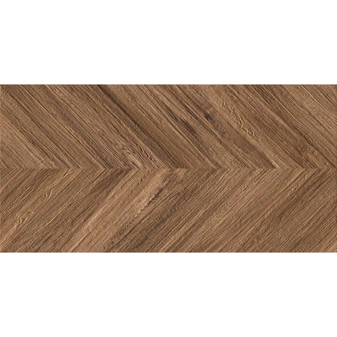 Alabama Oak 59.5 x 119.2 Matt Rectified Cheveron Style Porcelain Tile - 1.42 sqm Perbox