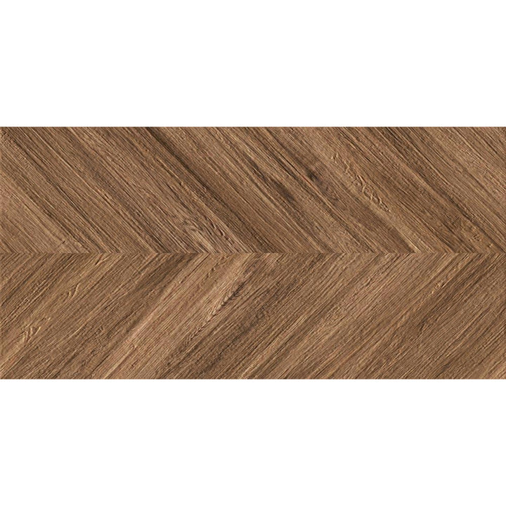 Alabama Oak 59.5 x 119.2 Matt Rectified Cheveron Style Porcelain Tile - 1.42 sqm Perbox