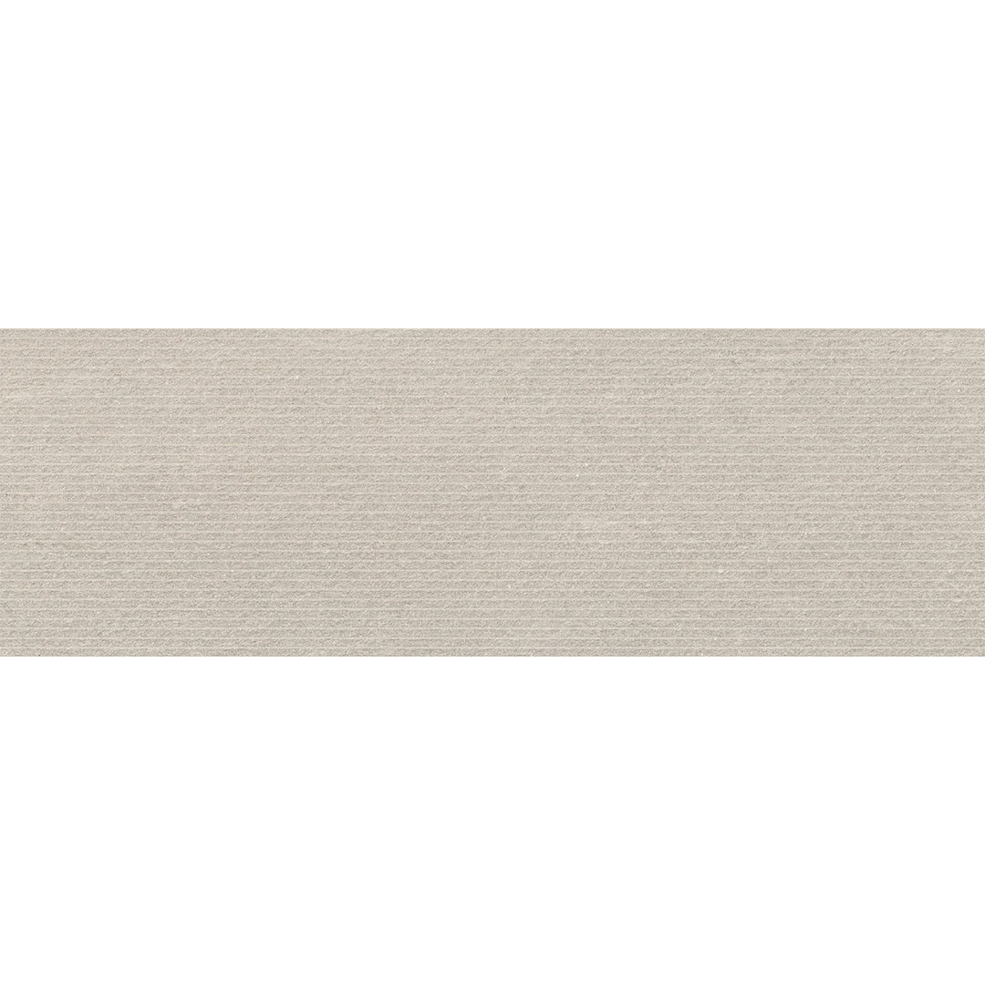 Righe Sand Decor 30 x 90cm Matt Rectified White Body Wall Tile - 1.35sqm perbox