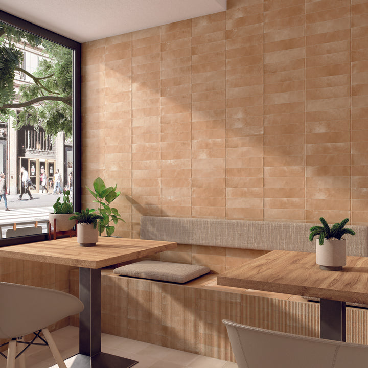 Anzo Cotto  7.5 x 30cm  Matt White Body Wall Tile - 0.59sqm perbox