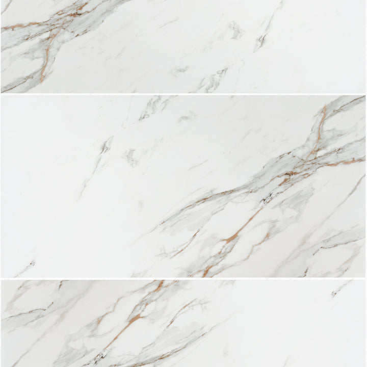 Calacatta Gold 60 x 120cm Matt Rectified Porcelain Tile - 51.84sqm Pallet