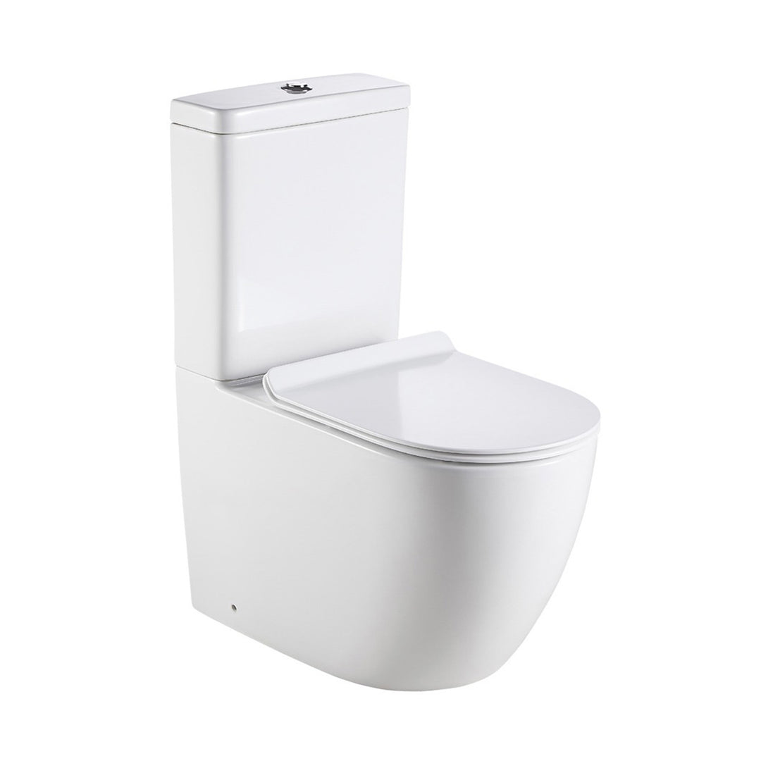 Remo Rimless Fully Back to Wall Pan & Soft Close Seat