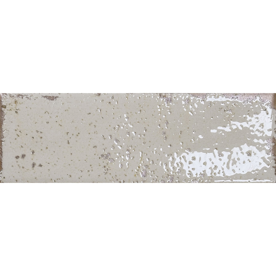 Musa Blanco 6.5 x 20cm Glazed Porcelain Brick Effect Tile - 0.36sqm perbox