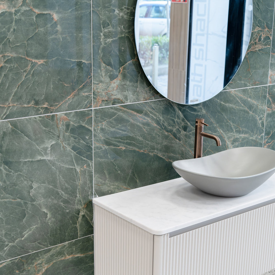 Brasilia Emerald Polished 60 x 120 Rectified Porcelain Tile - 1.44sqm perbox