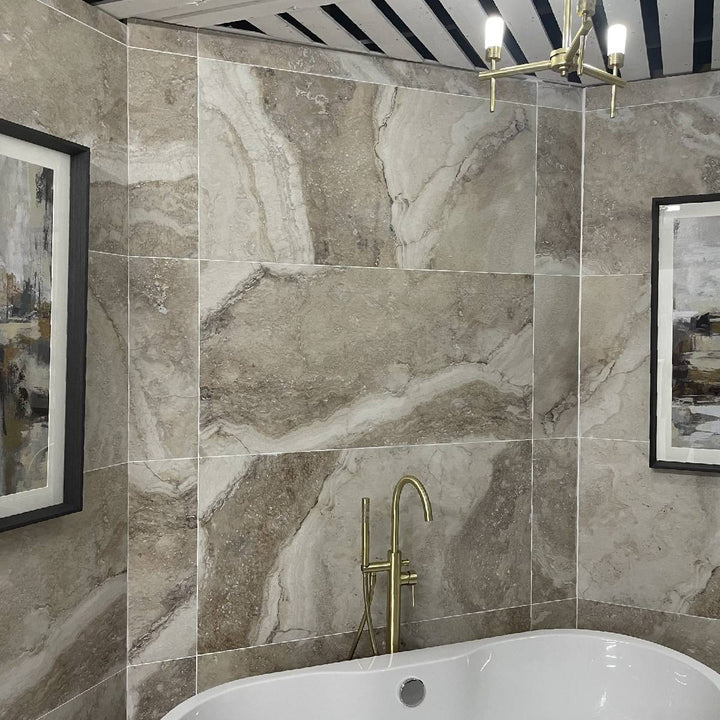 Caracalla Beige 60 x 120cm Porcelain Tile - 1.44sqm perbox