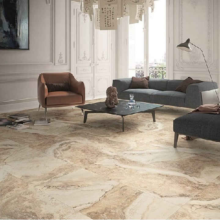 Caracalla Beige 60 x 120cm Porcelain Tile - 1.44sqm perbox