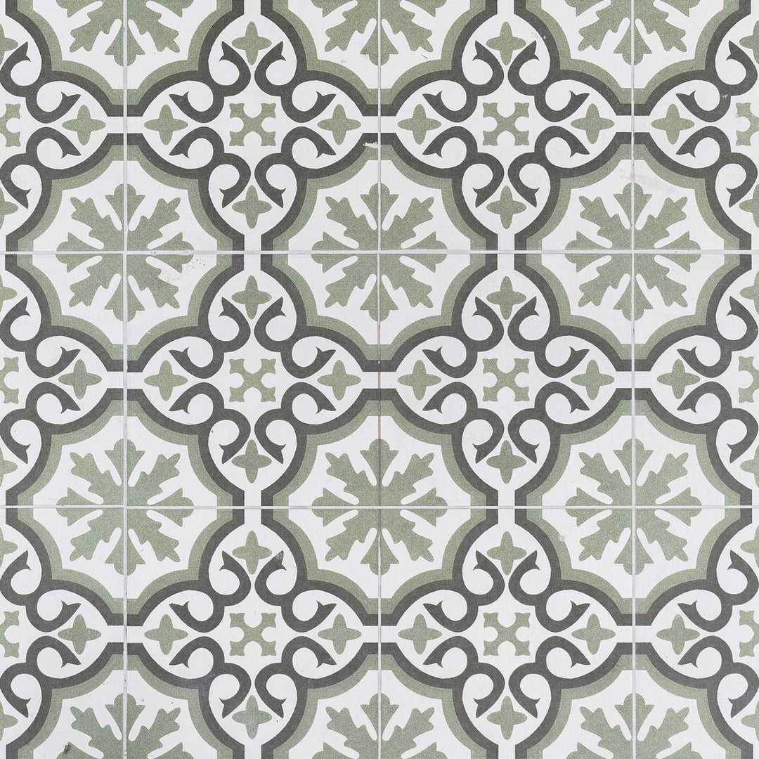 Chelsea Eden 45 x 45cm Porcelain Pattern Tile - 1.22 sqm perbox