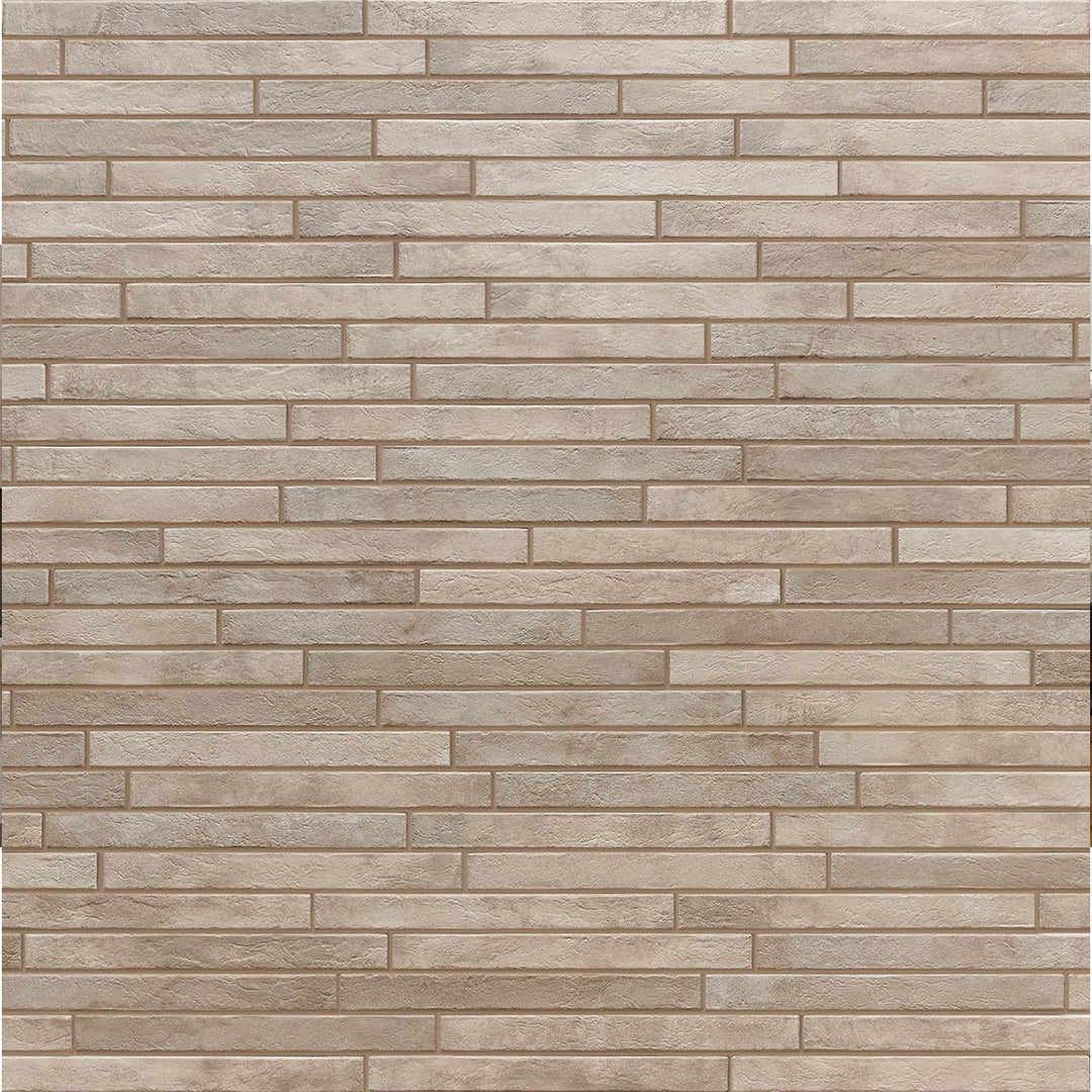 Nolita Mud Brick Matt 4.8 x 45cm Rectified Porcelain Tile - 0.77 sqm perbox