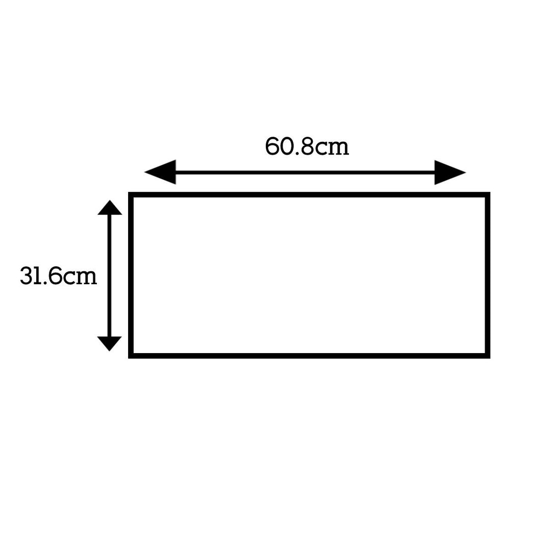 Chrono Rel Decor White 31.6 x 60.8cm Porcelain Tile - 1.152sqm perbox