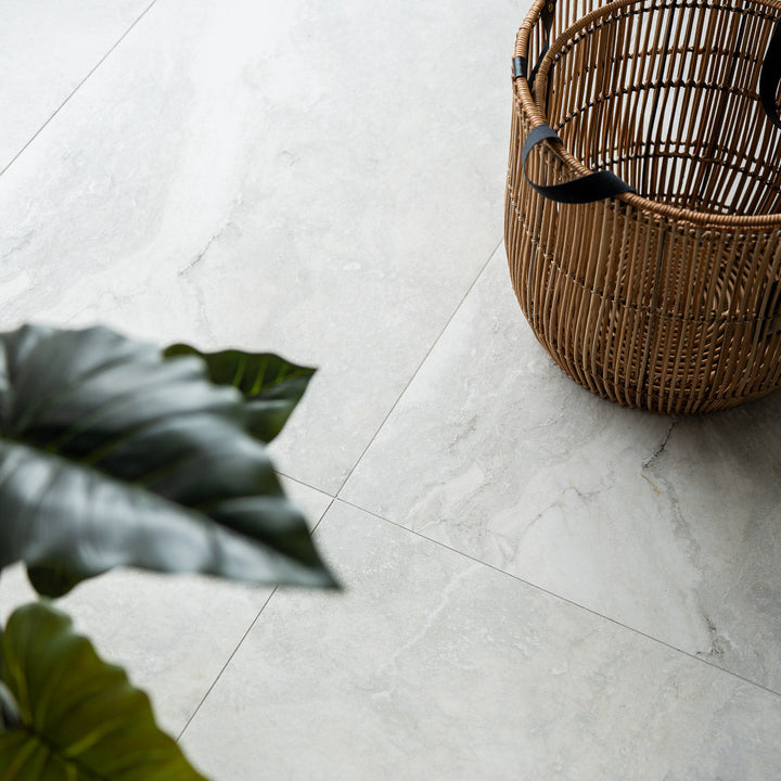 Caracalla Silver 60 x 120cm Porcelain Tile - 1.44sqm perbox