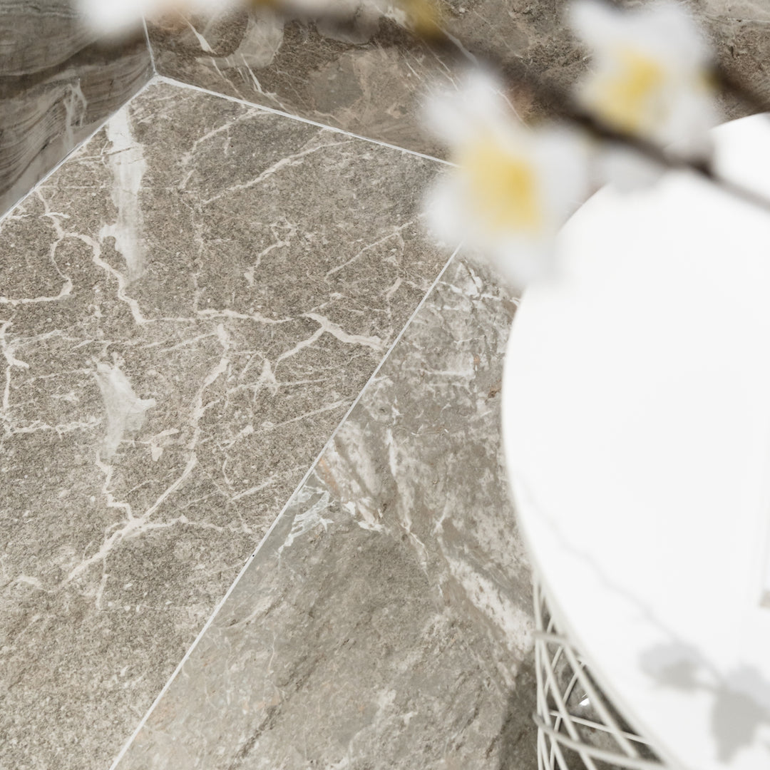 Chantal Stone Polished 60 x 120cm Rectified Porcelain Tile - 1.44sqm perbox