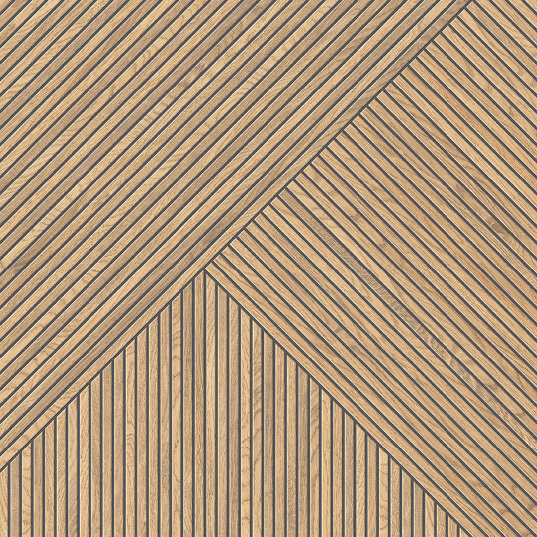 Woodray Light Brown Matt 59.8 x 59.8mm (GPT1070) Rectified Porcelain Tile - 1.07sqm perbox