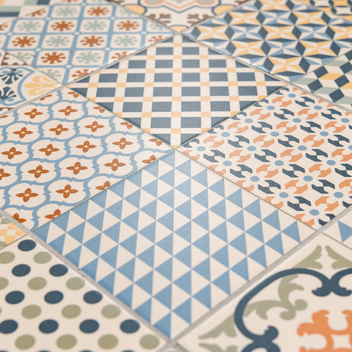 Danubio 33.3 x 33.3cm Pattern Tile - 1sqm perbox