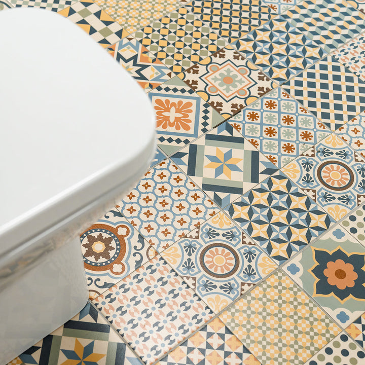 Danubio 33.3 x 33.3cm Pattern Tile - 1sqm perbox