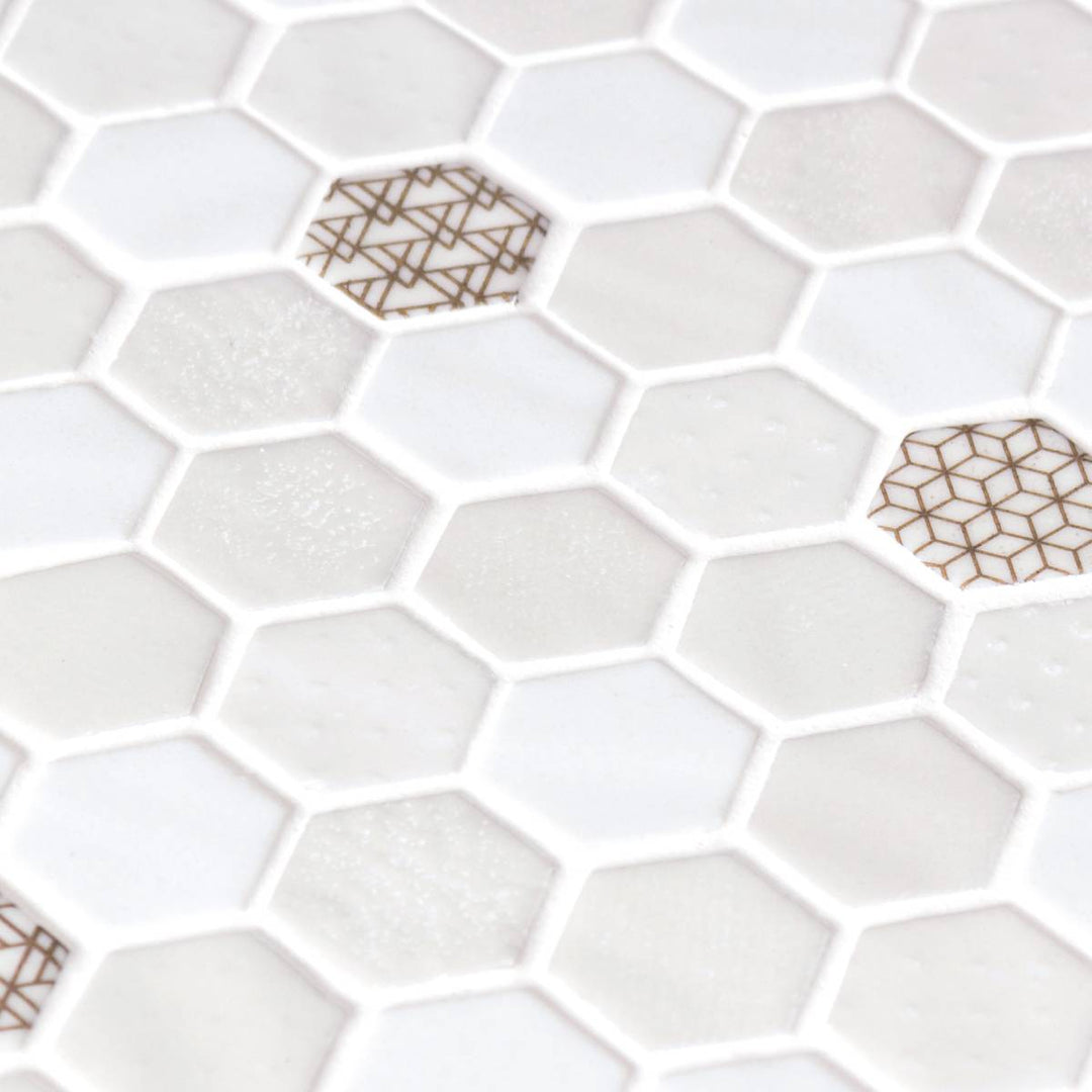 Hex Lynx 30.1 x 29.0cm Mosaic Sheet