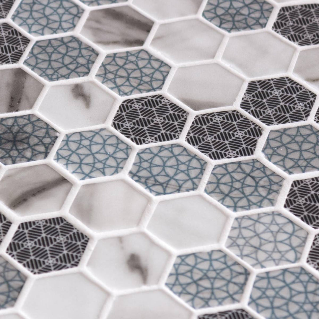 Hex Gilda 30.1 x 29.0cm Mosaic Sheet