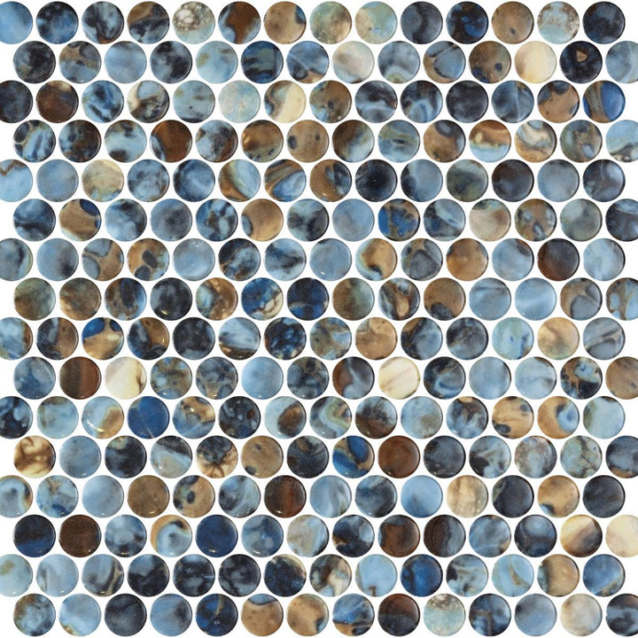 Penny Print 28.6 x 28.6cm Mosaic Sheet