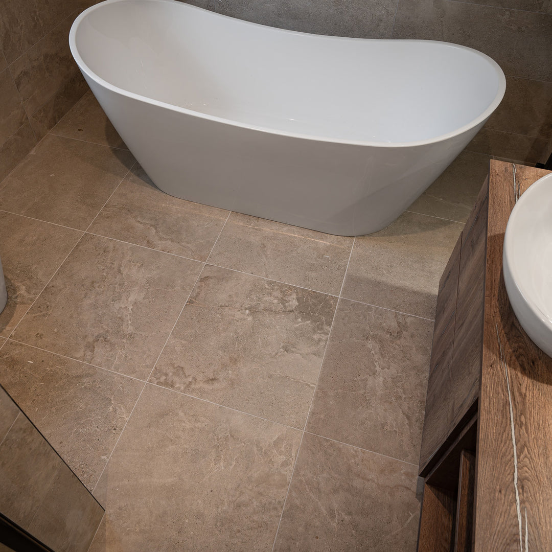 Dome Nut 60 x 60cm Rectified Porcelain Tile - 1.08sqm perbox