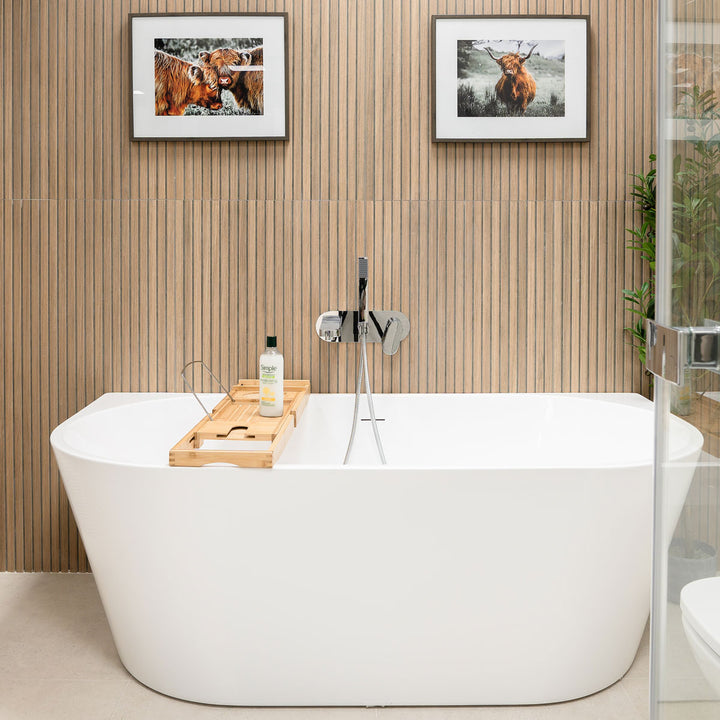 Osaka Teka Stripwood 60 x 120cm Rectified Matt Feature Porcelain Tile - 1.44sqm perbox