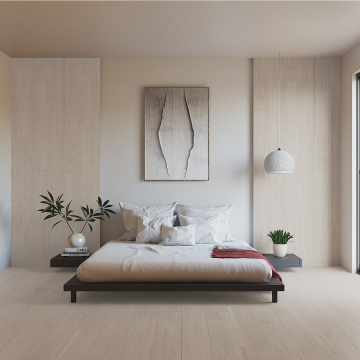 Nivala Natural 20 x 120cm Rectified Wood Effect Porcelain Tile - 1.68sqm Perbox