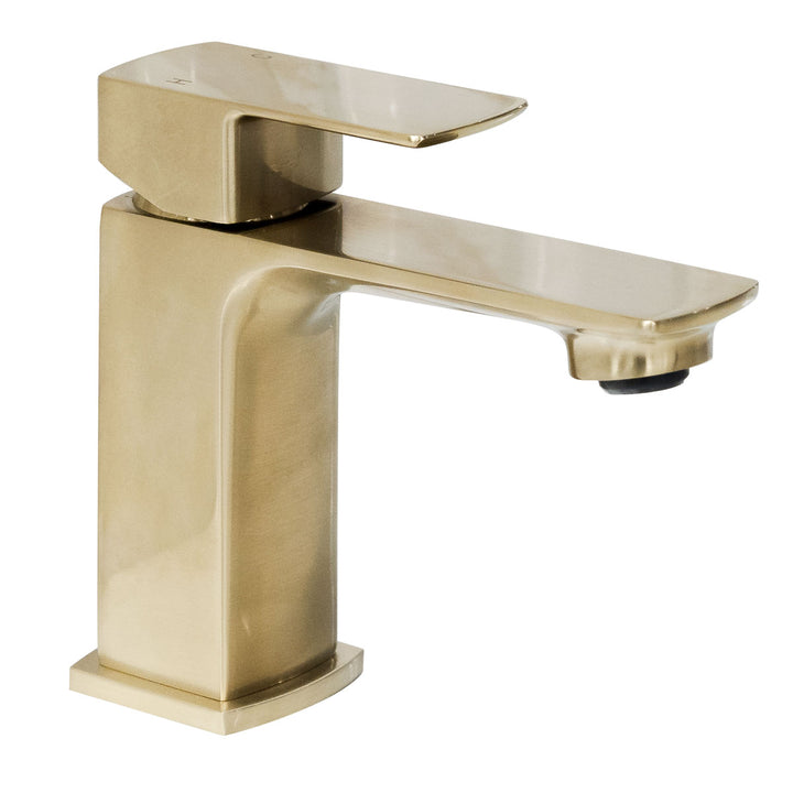Eliseo Ricci Vesu Basin Mixer - Brushed Brass