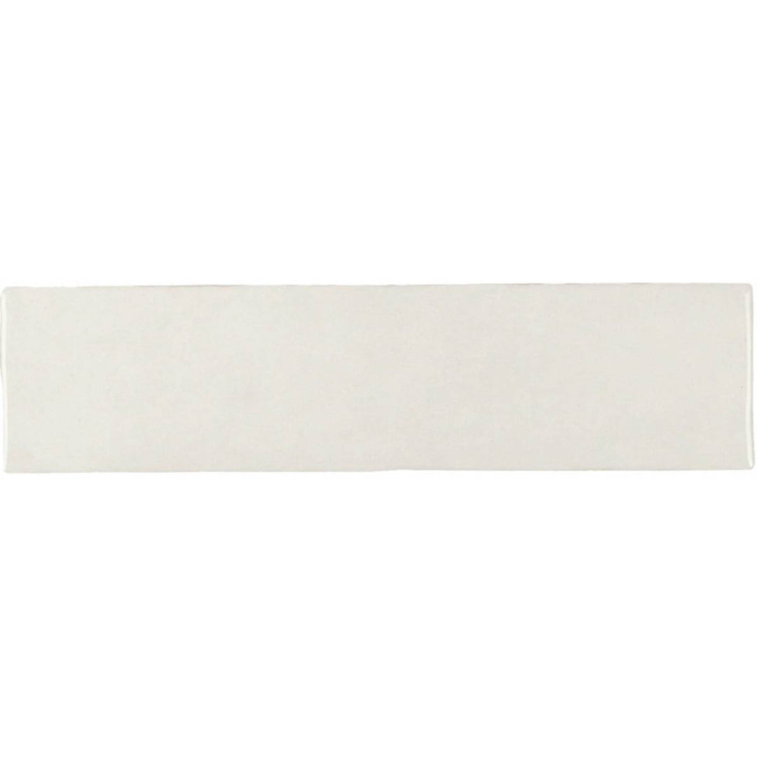 Gemstone Snow 7.5 x 30cm White Body Tile - 1sqm perbox