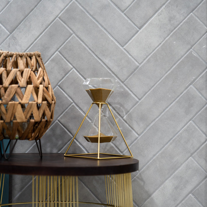 Gemstone Pyrite 7.5 x 30cm White Body Tile - 0.63sqm perbox