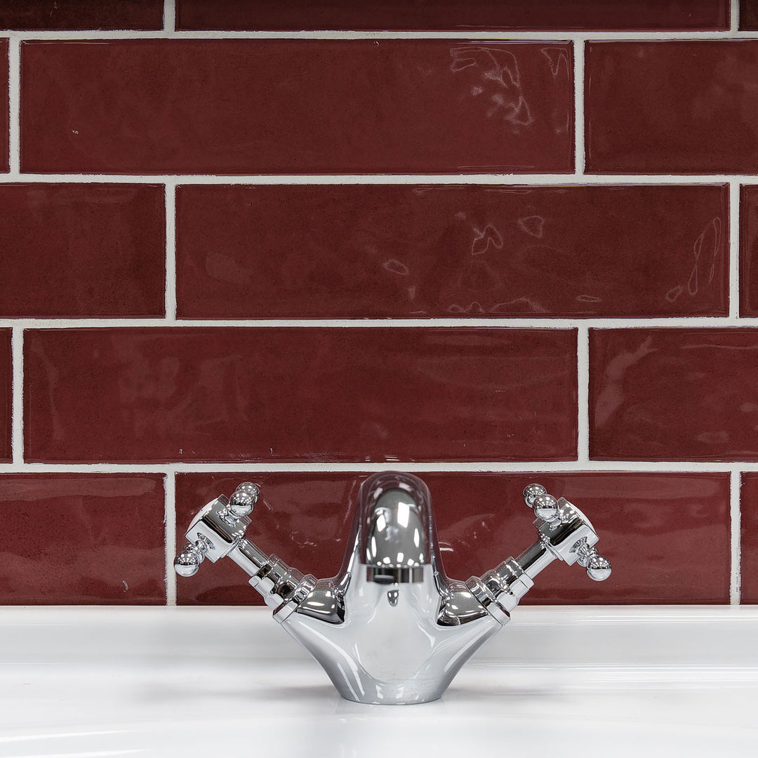 Harlequin Burdeos 7 x 28cm Brick Wall Tile - 0.53sqm perbox