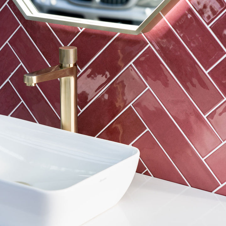 Harlequin Burdeos 7 x 28cm Brick Wall Tile - 0.53sqm perbox