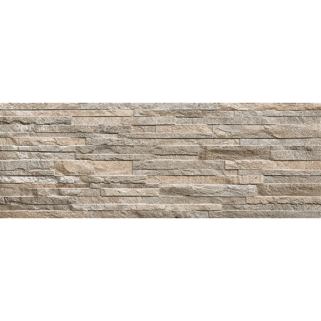 Galibier Arena 3D Decor 32 x 89cm  Rectified Porcelain Wall Tile - 1.13sqm perbox