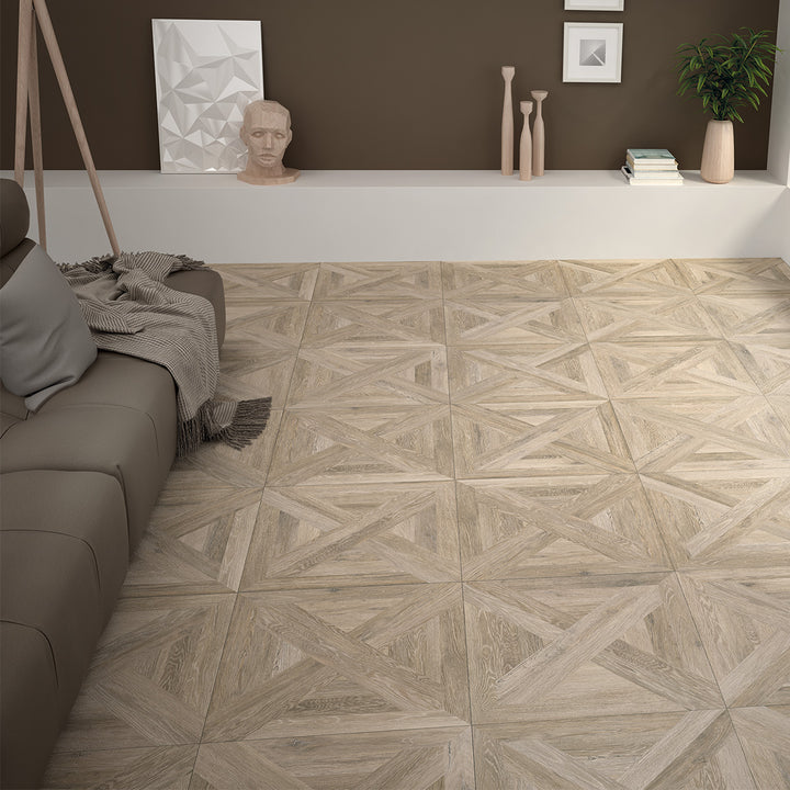 Manhattan Nature  Woodeffect 59.4 x 59.4cm Rectified Porcelain Tile - 1.05sqm perbox