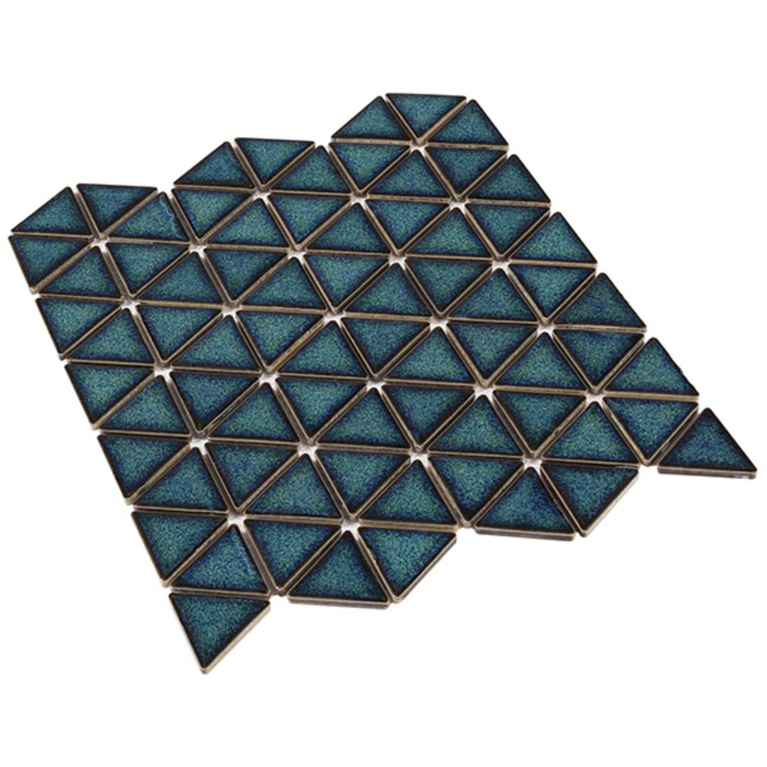 Ibiza Teal 26 x 30cm Mosaic Sheet