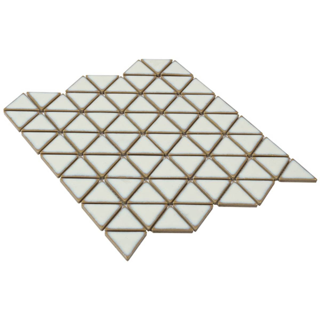 Ibiza White 26 x 30cm Mosaic Sheet