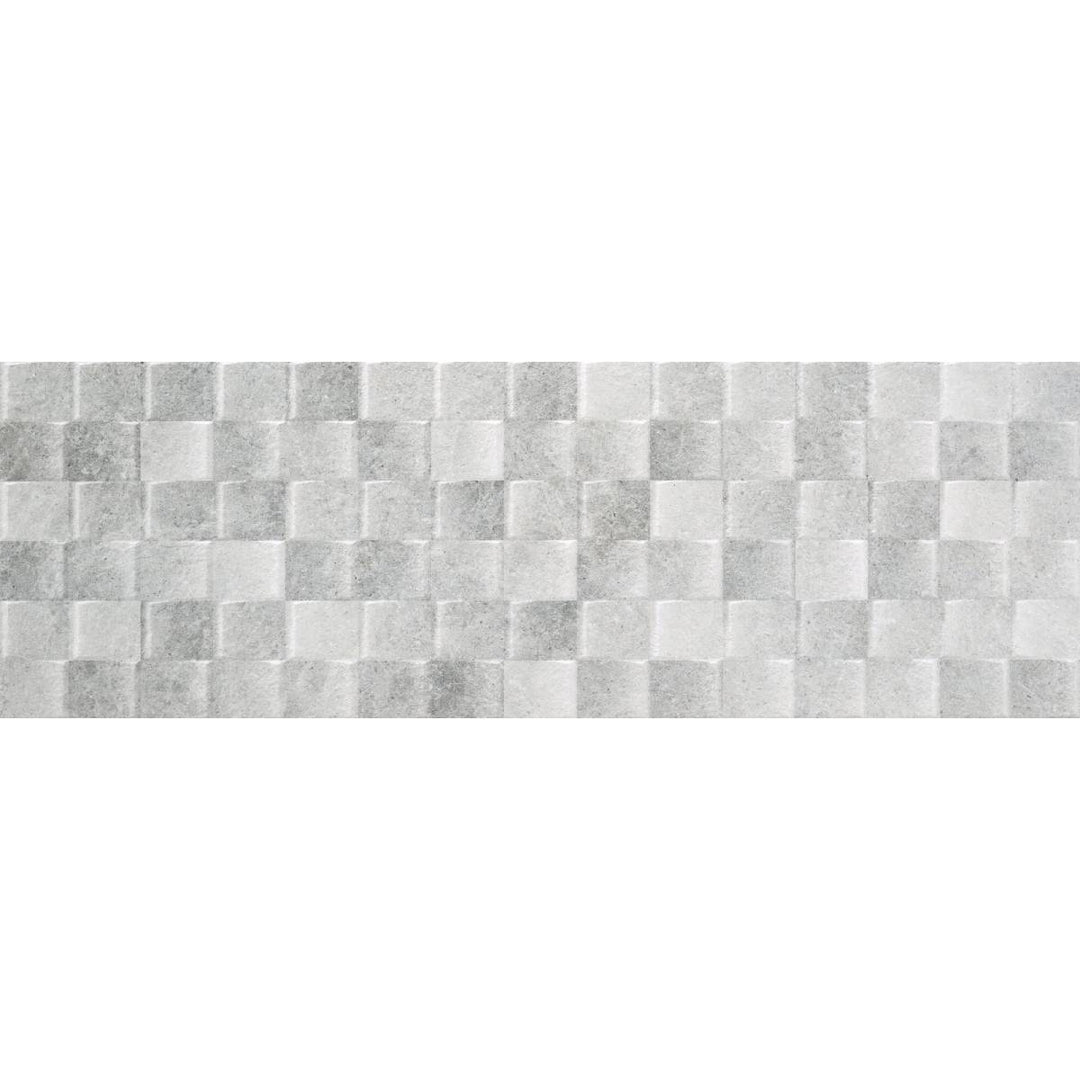 Kalos Rel Grey 33 x 100cm Ceramic Wall Tile - 1.33sqm perbox