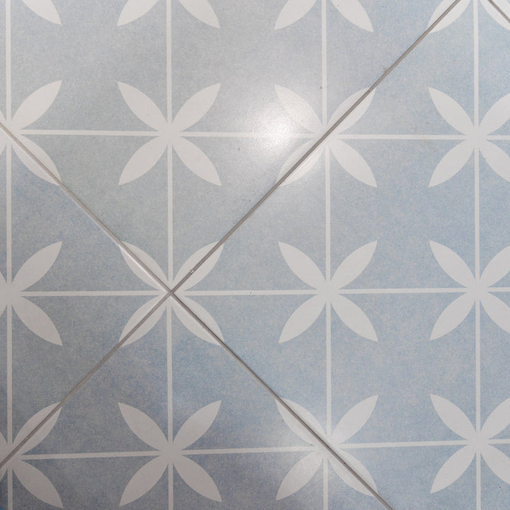 Mijas Celeste Pattern 45 x 45cm Tile - 1.62sqm perbox