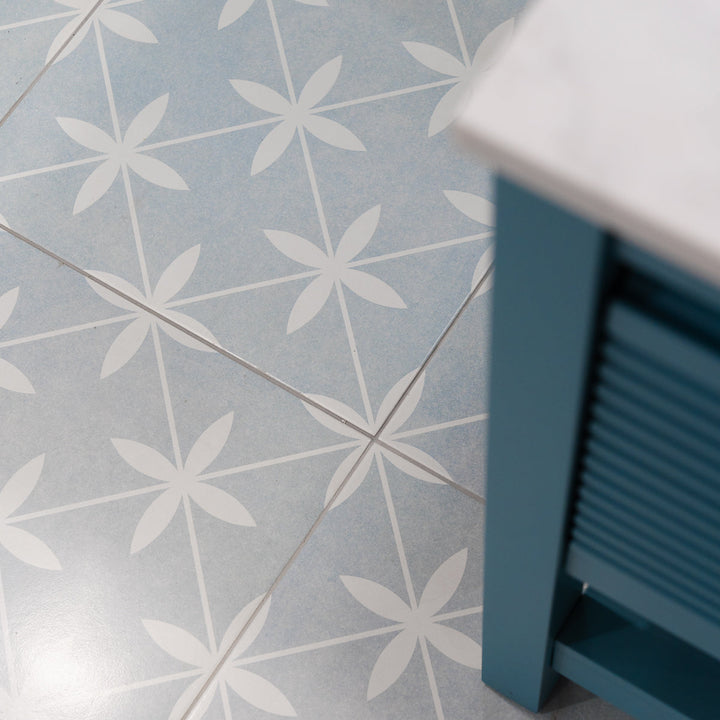 Mijas Celeste Pattern 45 x 45cm Tile - 1.62sqm perbox