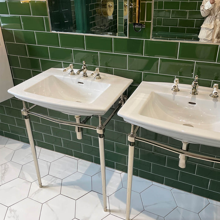 Metro Verde Bottle Green Biselado Brillo 10 x 20cm Ceramic Tile - 1sqm perbox