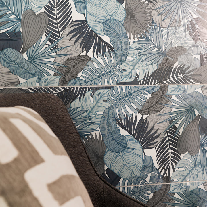 Montmartre Ceil Fleurs Decor 30 x 90cm Rectified Tile - 1.08sqm perbox